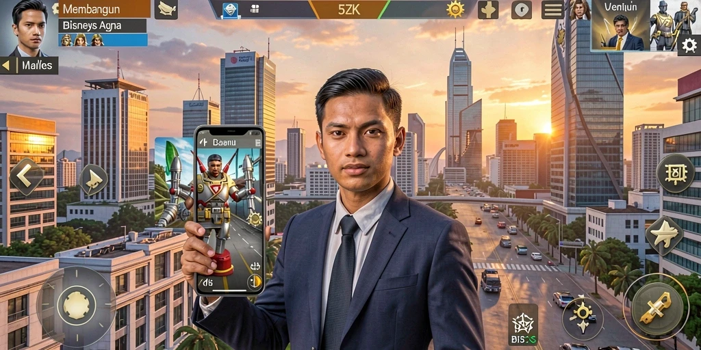 Tampilan gameplay 5ZK yang menarik dan penuh strategi.