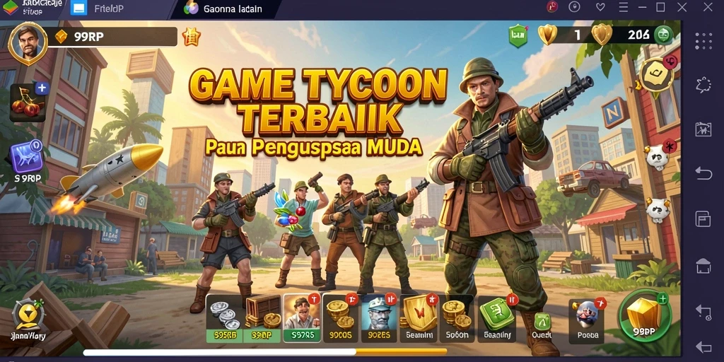 Tampilan gameplay 99RP yang mendebarkan dan penuh strategi.