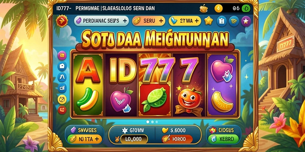Tampilan gameplay yang menakjubkan di ID777.