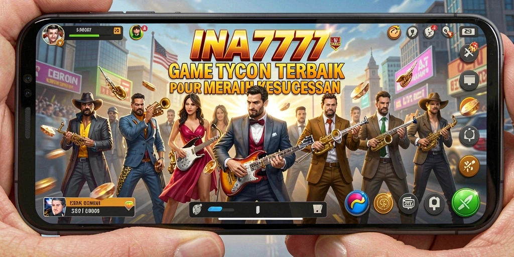 Screenshot gameplay INA777 menampilkan aksi seru dalam mengelola bisnis Tycoon.