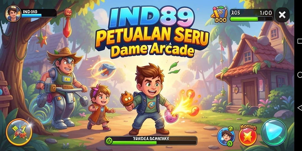 Tampilan gameplay IND89 dengan grafis menawan dan aksi seru.