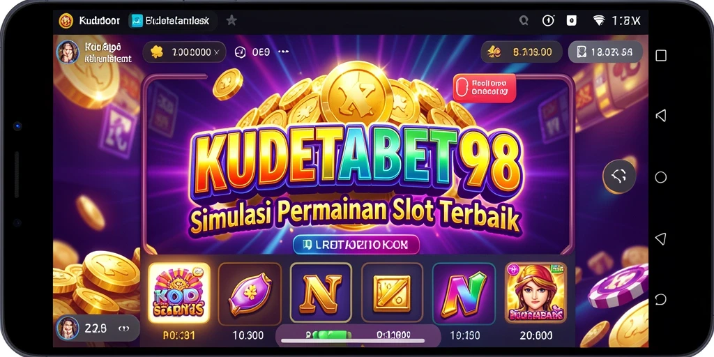 Tampilan gameplay KUDETABET98 menampilkan keseruan permainan slot.