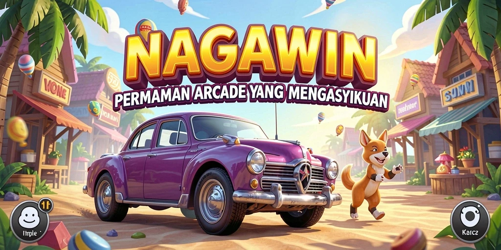 Tampilan gameplay menarik dari NAGAWIN dengan aksi arcade yang seru.