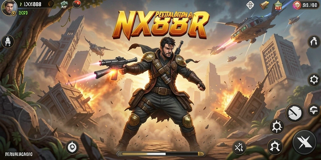 Tampilan permainan NX888 yang menegangkan dan menarik.